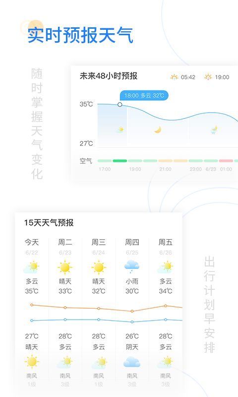 轻简实时天气正式版截图1