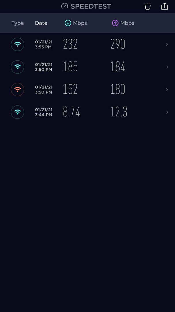 speedtest测速软件正式版截图1