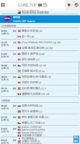 丘的网球中文版截图1